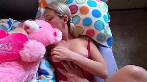 Stepdaughter removes condom from stepfather and gets pregnant by his creampie