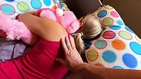 Stepdaughter removes condom from stepfather and gets pregnant by his creampie