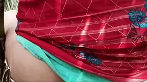 Hot Desi Step Aunt Gets Intense Anal And Pussy Fucking In Field!