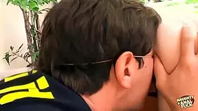 These two pigs were lost in the moment and every move they made was hot.