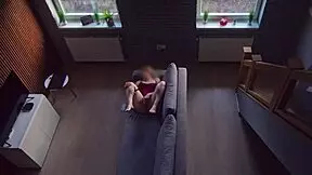 roommate caught me masturbating and i kept going as he watched