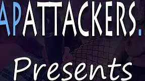 Watch this strapon threesome with teen and milf!