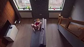 roommate caught me masturbating and i kept going as he watched