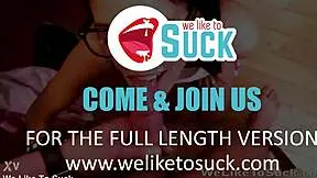 Cum Splatters on Glasses!