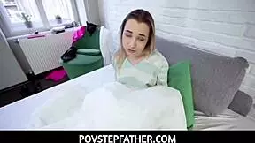 pov stepfather helps heartbroken teen stepdaughter mona blue in fantasy scenario.