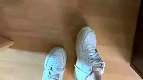 good morning teen feet in socks