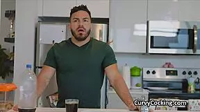 Big Juicy Titty Teen Helps Yogi With Dick