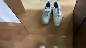 God morgen teen 18+ fødder i sokker