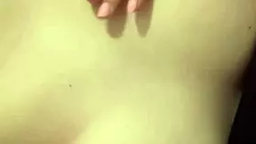 thick girl touches herself for step-daddy