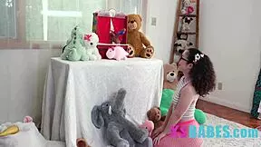 i feel so tiny as he stuffs me with his massive meat