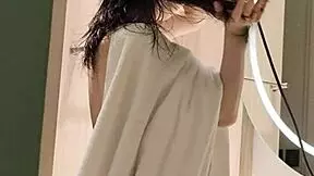 japanese college student princess shows off her feet and tits in solo offshot