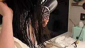 japanese college student princess shows off her feet and tits in solo offshot