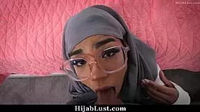 Banging my hijab friend's bubble butt.