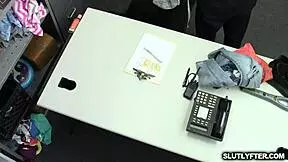 Officer Wrex Bangs and Cums on Scarlett's Pretty Face