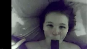 Bully Forces Huge Black Dick Into Girlfriend's Mouth