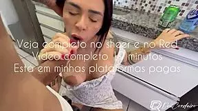 I banged my naughty maid in the kitchen, she lifted her dress and I pounded her hard