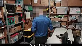 Teen familiar with officer's tactics stays quiet during fucking