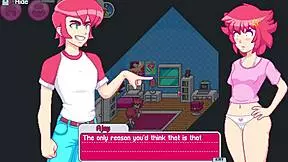 Step bro falls inside step sister accidently