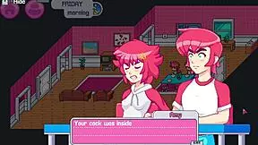 Step bro falls inside step sister accidently