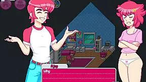 Step bro falls inside step sister accidently