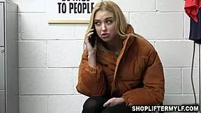 aaliyah love and chloe cherry get fucked by the security officer for shoplifting