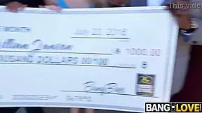 Jillian Janson Wins Two Black Cocks in POV Blowjob with Jay Bangher and Chocolate God