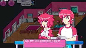 Step bro falls inside step sister accidently