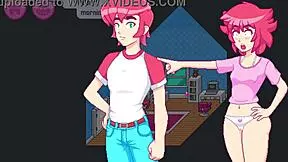 Step bro falls inside step sister accidently