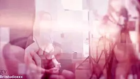 hot british nurse gets spitroasted by two patients