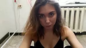 Redhead teen deepthroats monster cock until tired