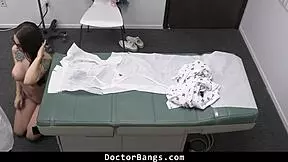 teen seduces doctor to keep medical secrets with blowjob