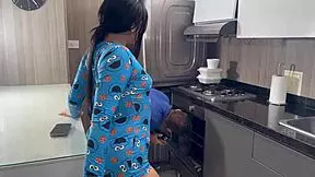 I seduce the plumber in my pajamas because my husband doesnt fuck me every day - mia montiel