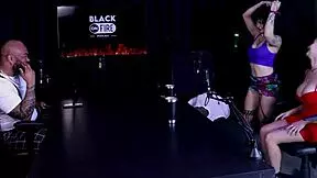 why did you say you worked in art before this sensual dance? the submissive safada asks during bdsm casting interview