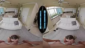 curvy redhead teen babysitter chloe marie with pigtails convinces you for intense blowjob and doggystyle fucking