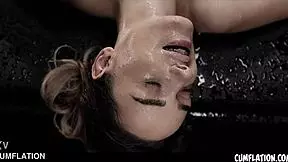 Cum slut alice zaffyre gets her pussy pumped extreme cumflation with sexy 18 years old teen 18+