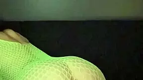 Nadia Diomo's Hot Ass Twerks In Fishnet Bodysuit Slow Motion