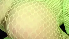 Nadia Diomo's Hot Ass Twerks In Fishnet Bodysuit Slow Motion