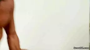 Skinny teen gets seduced by two big dicks. They fuck her ass and pussy hard.