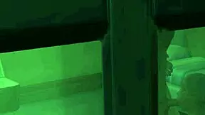 voyeur life - inmate watches c o suck another inmate's dick, gets caught by lucky dwarf