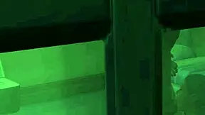 voyeur life - inmate watches c o suck another inmate's dick, gets caught by lucky dwarf