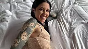 Footjob In Backstage From Italian Beauty Morea Black.