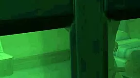 voyeur life - inmate watches c o suck another inmate's dick, gets caught by lucky dwarf