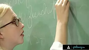 girlsway upset teacher milf dana vespoli disciplines misbehaving samantha rone in detention part 1