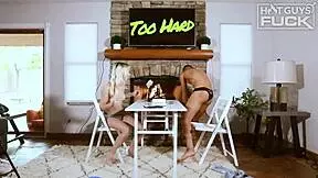 Jason deepthroats chloe in casting interview.