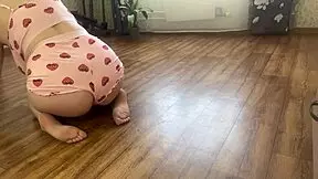 Spy On Stepsister's Big Boobs During House Cleaning And Fuck Her Hard Doggy