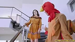 Mature girls ride and suck monster cocks