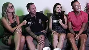 Safada shows her pussy after loving the dpv fetish, moaning as she sits and gets excited sucking! Bruno Abate and Jenni Faria on Sheer Red