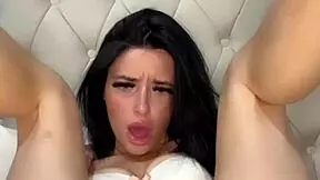 Watch this amateur slut masturbate solo with toys until she squirts. So horny and wet.