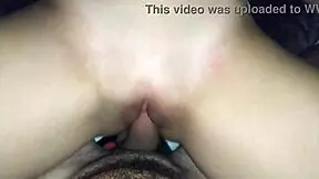 Feeling the tight 18-year-old latina pussy clench around big cock in close-up. So intense and passionate.
