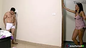 my stepfather fucks her as i watch in the room